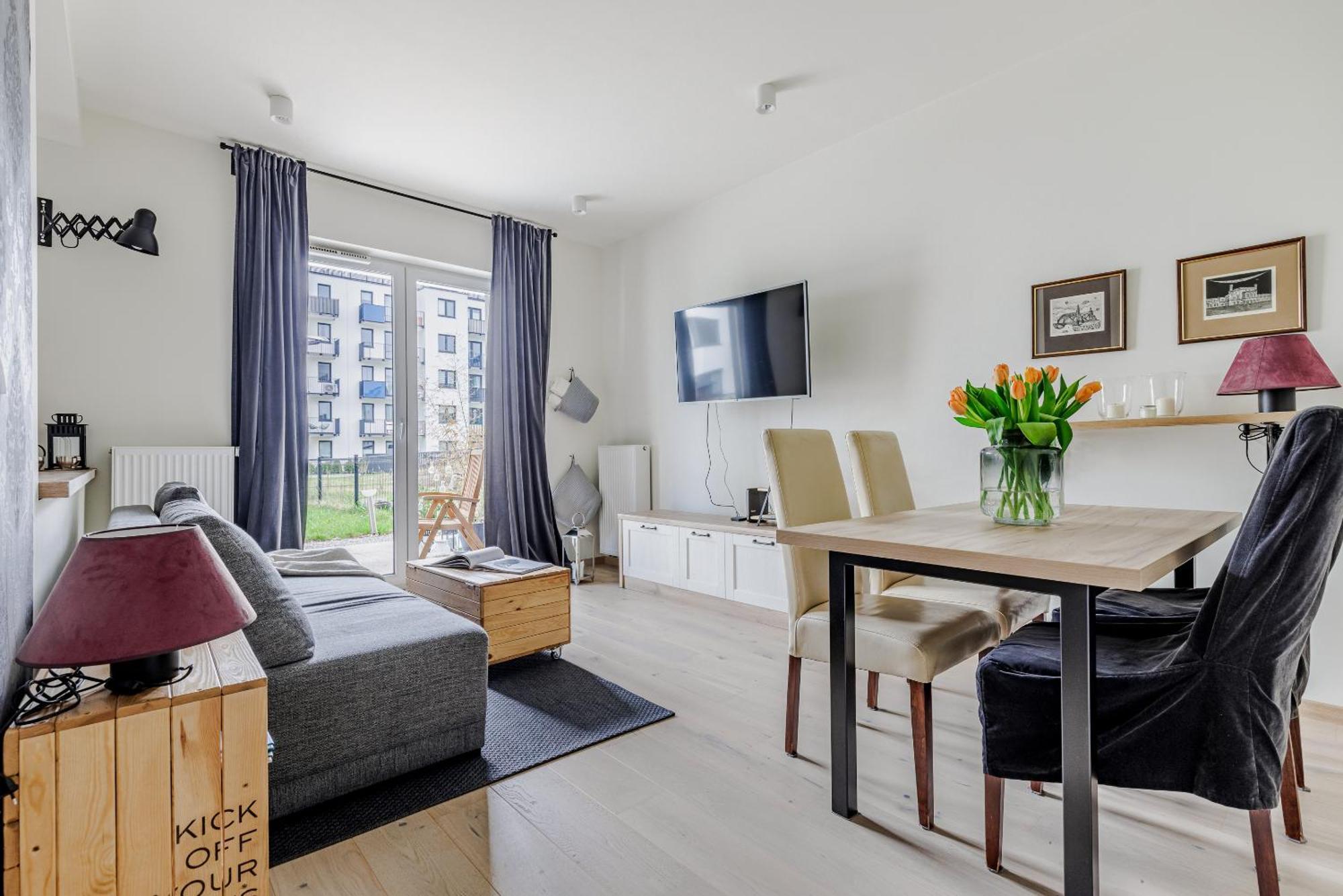 Relax&Comfort New Waw 50 Sqm With Terrace, Garden, Free Parking And Ac Warszawa Zewnętrze zdjęcie