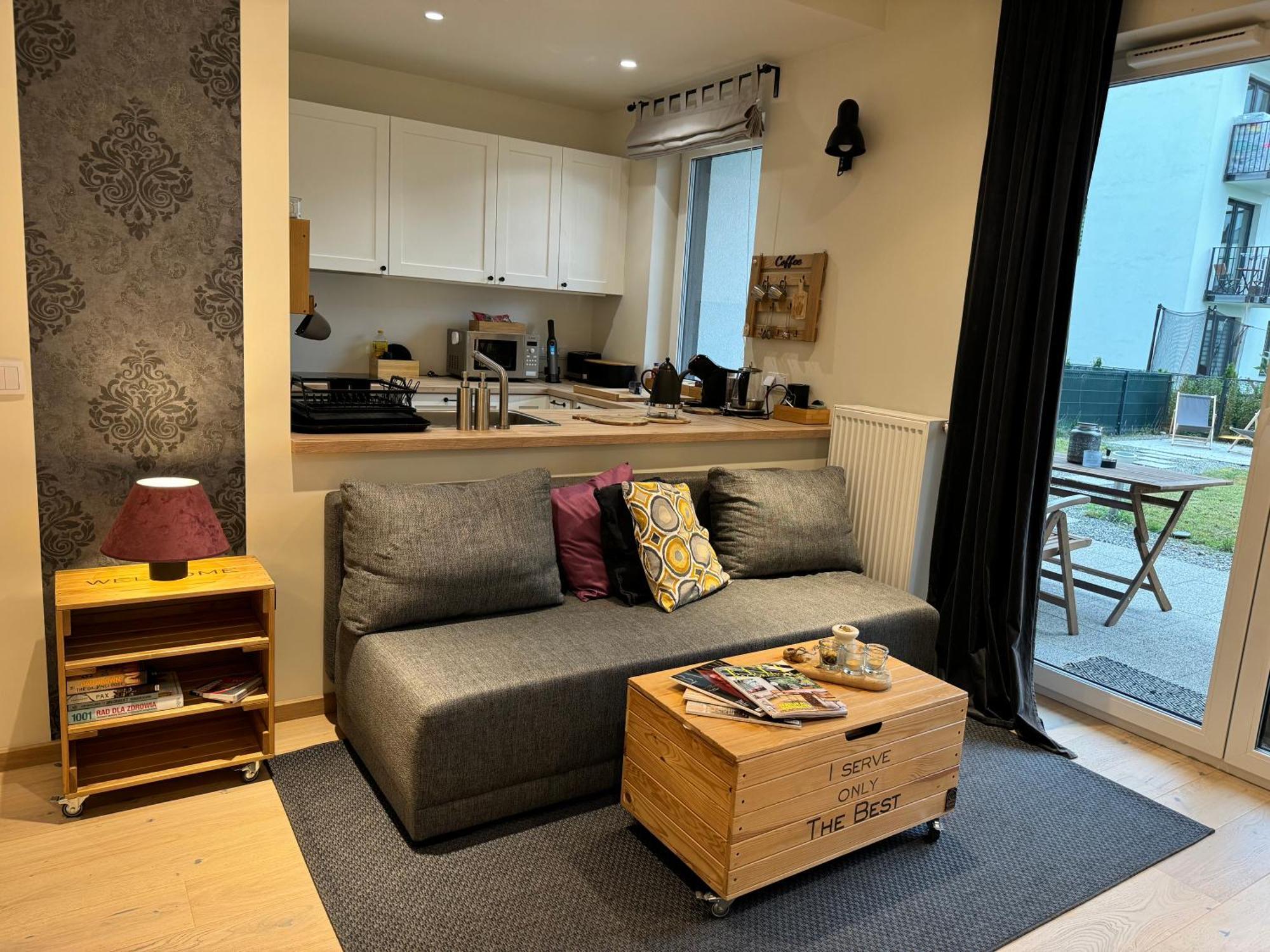 Relax&Comfort New Waw 50 Sqm With Terrace, Garden, Free Parking And Ac Warszawa Zewnętrze zdjęcie